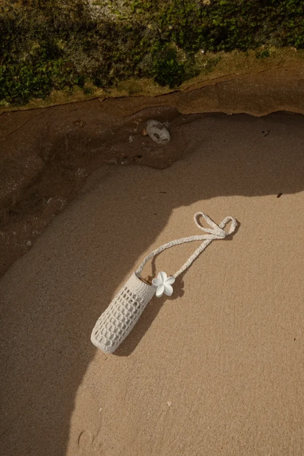 Ručne háčkovaná mini taška