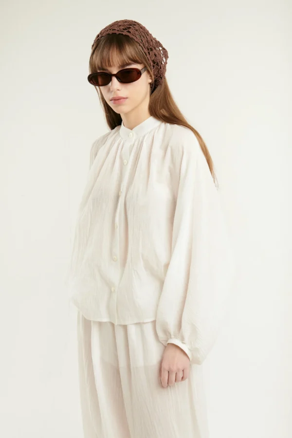 Vzdušná blúzka ANEMONE smotana