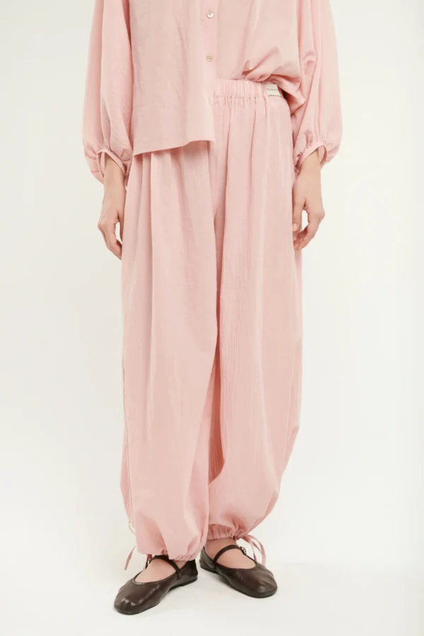 Balónové nohavice ANEMONE púdrová